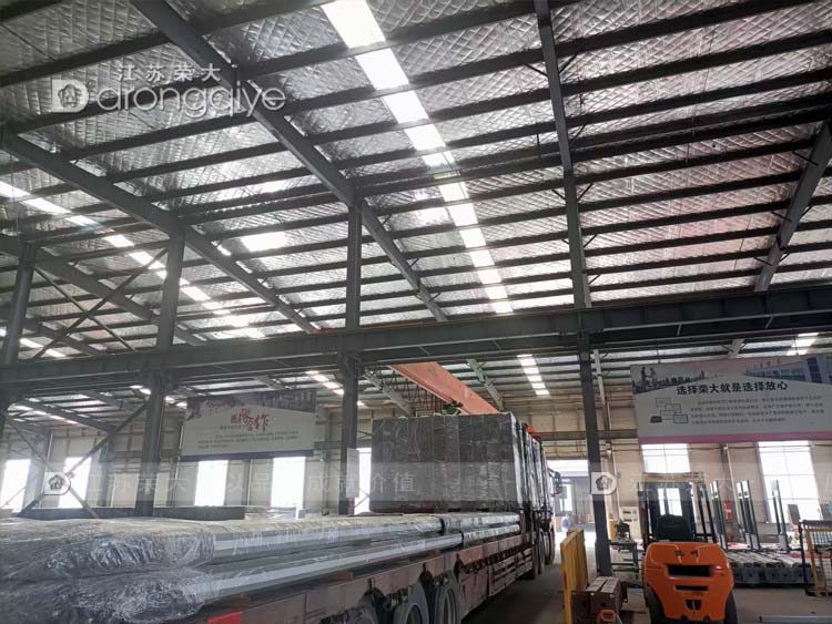 湖北候車亭二期發貨實況1